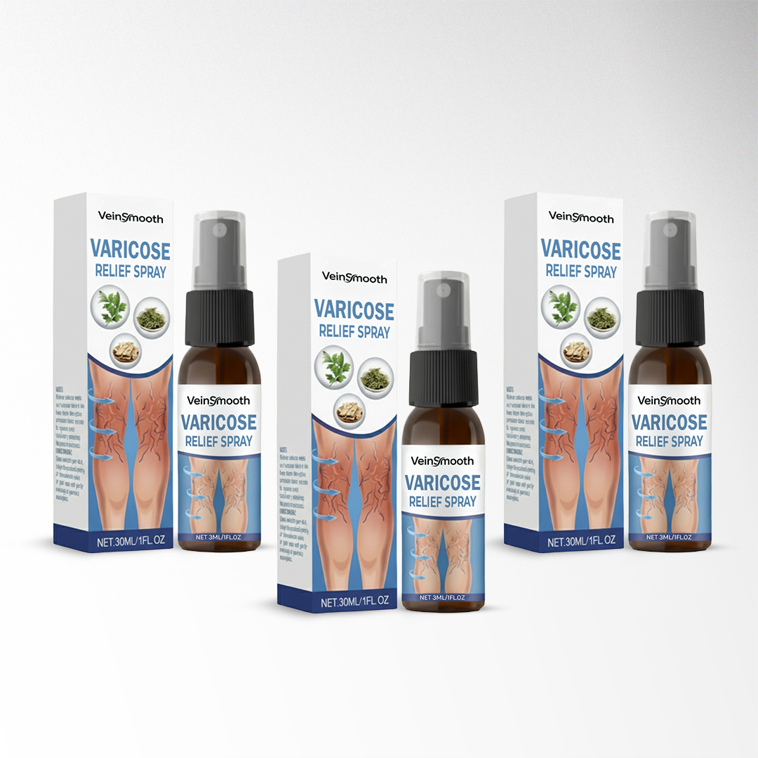 VeinSmooth Varicose Relief Spray | For smooth, vein-free skin, visibly fades varicose veins up to 95% in just 5 days