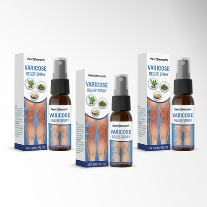 VeinSmooth Varicose Relief Spray | For smooth, vein-free skin, visibly fades varicose veins up to 95% in just 5 days